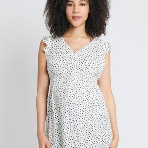 Jojo Maman Bebe Maternity Blouse Size Small